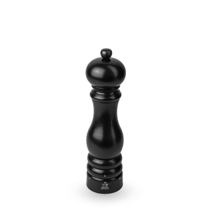 9 Satin Black Paris Select Pepper Mill