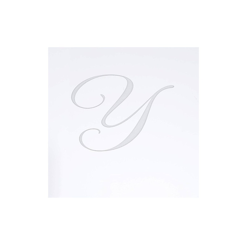 Cake Topper Initial Y Script Metal (Dis)
