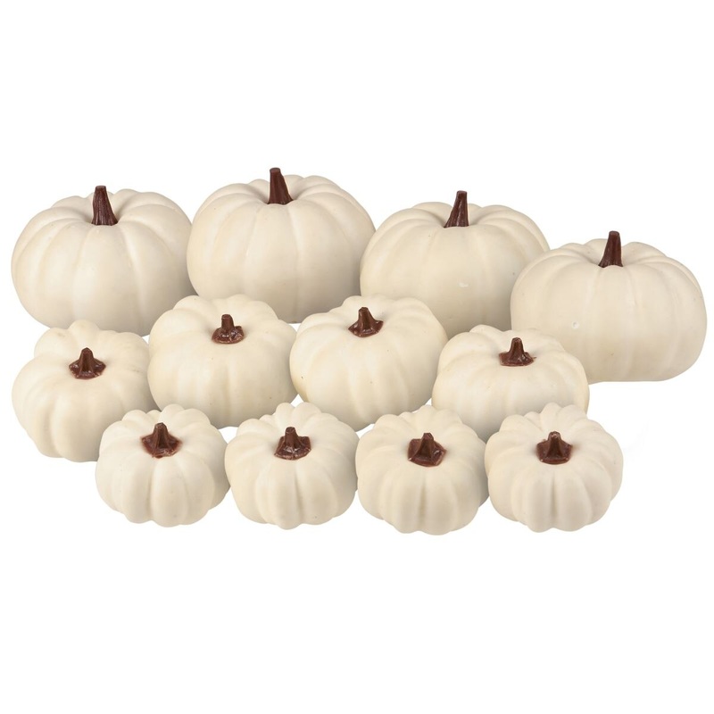 Cream Pumpkin Set
