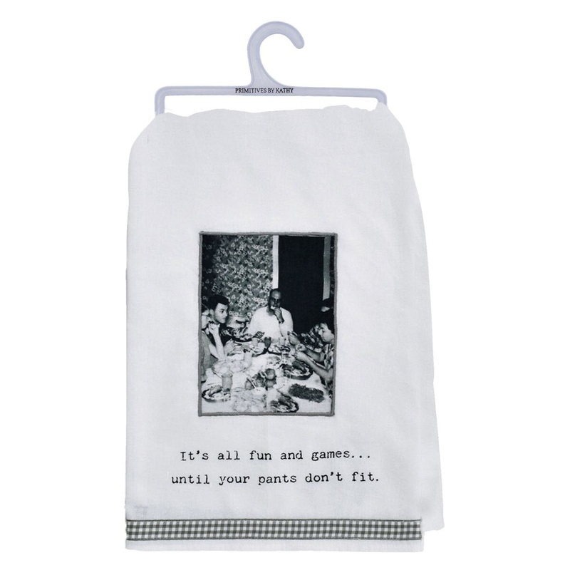 Fun and Games Kitchen Towel