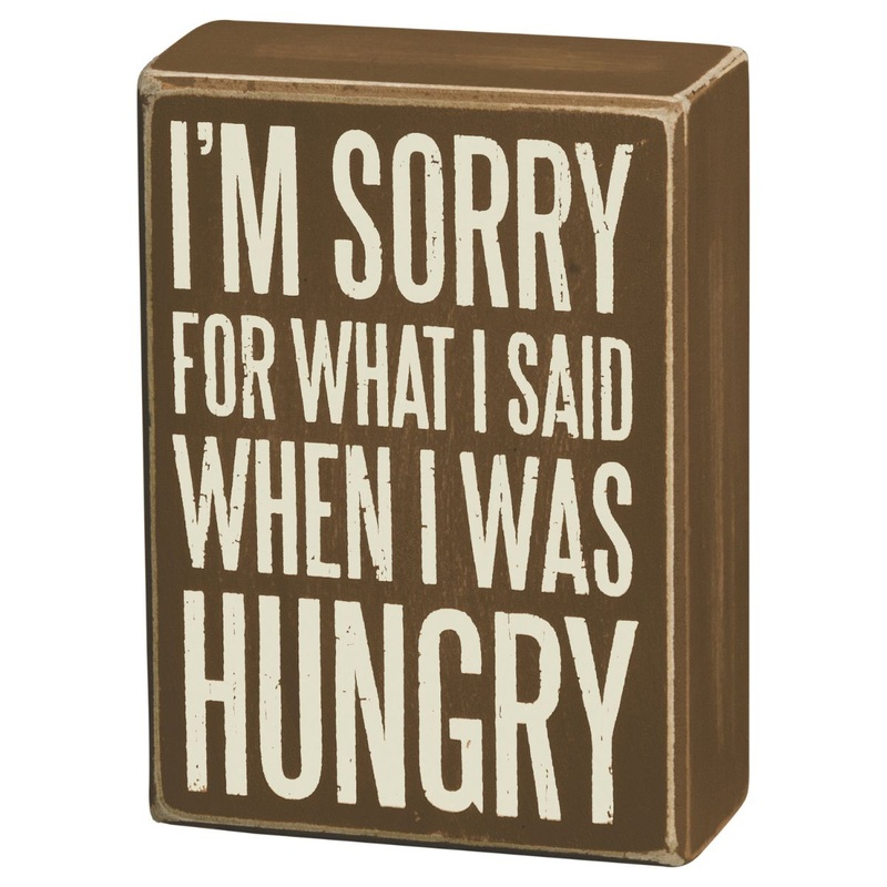 I’m Sorry Box Sign