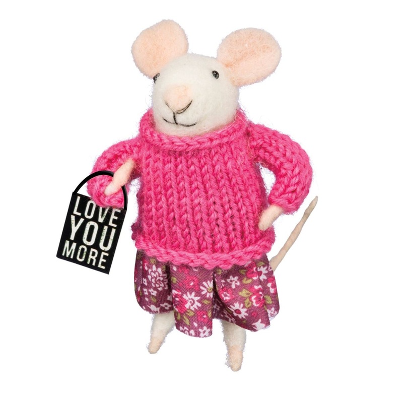 Love You More Mouse Critter