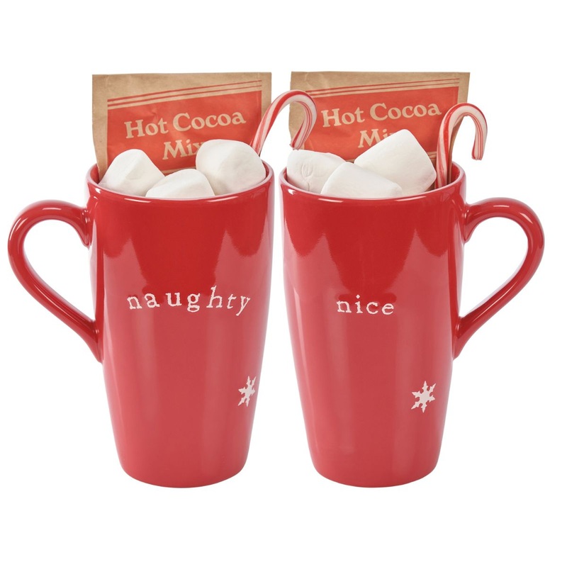 Naughty Or Nice Latte Mug