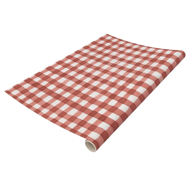 Red Gingham Table Runner