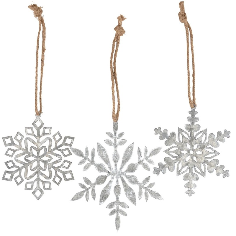 Snowflake Ornament Set