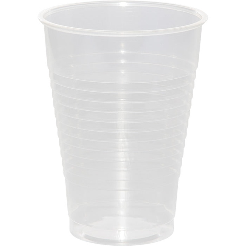 Solid Color 12 oz Plastic Cups