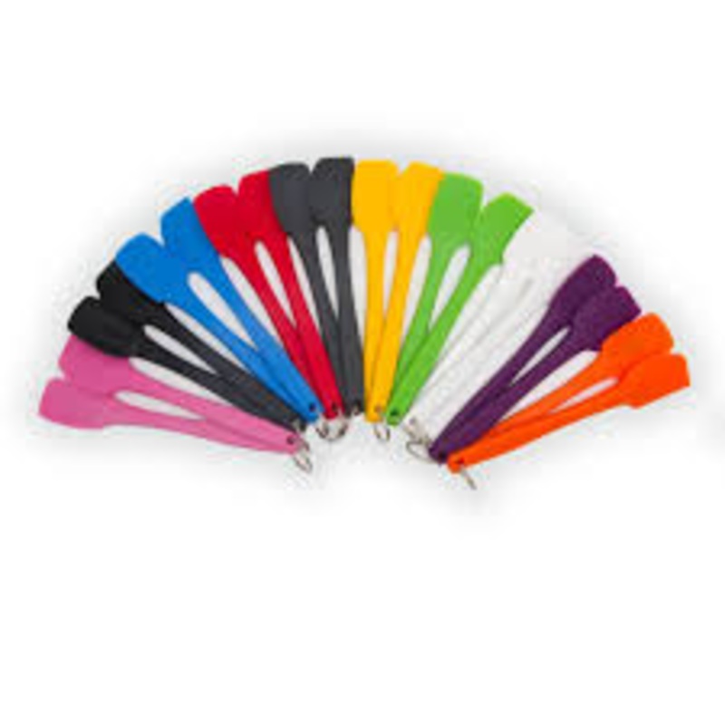 Spatula/Spoonula Set Mini|Red|Pink|Orange|Yellow|Green|Blue|Purple|White|Charcoal|Black