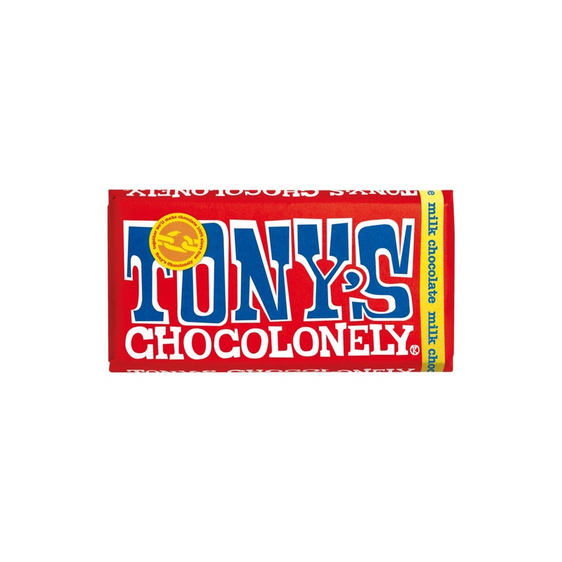 Tony’s Chocolonely Milk Chocolate Bar 32% 6.35 oz