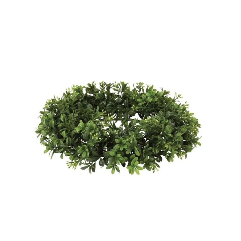 13 Boxwood Accent Wreath