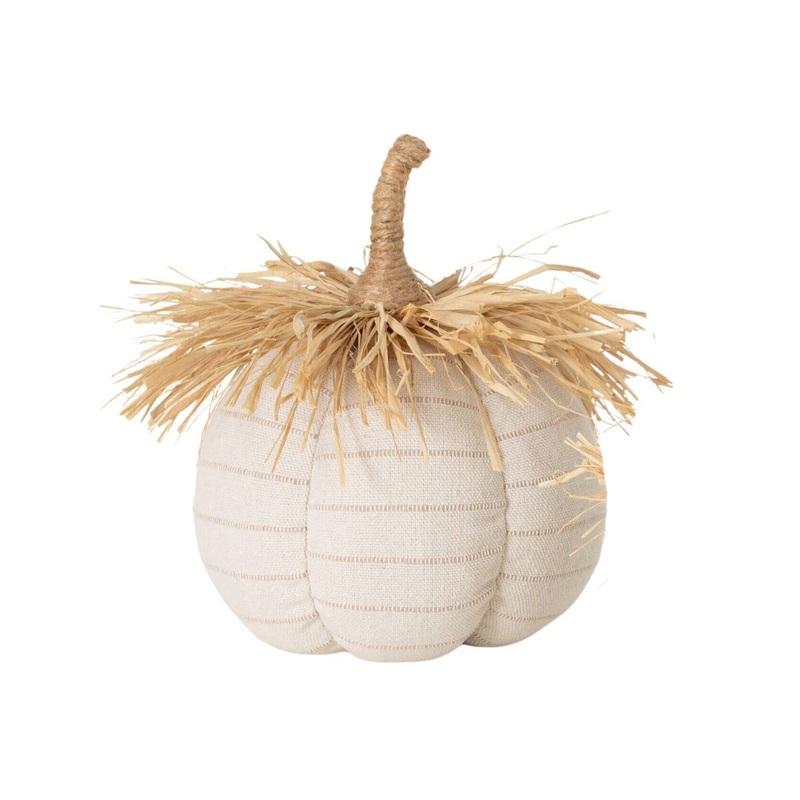 9.25 Raffia Pumpkin