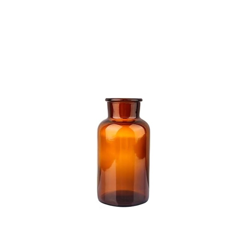 Amber Apothecary Vase- Small