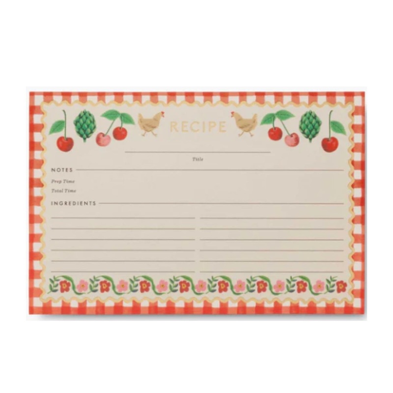 Cherry Farm Recipe Cards