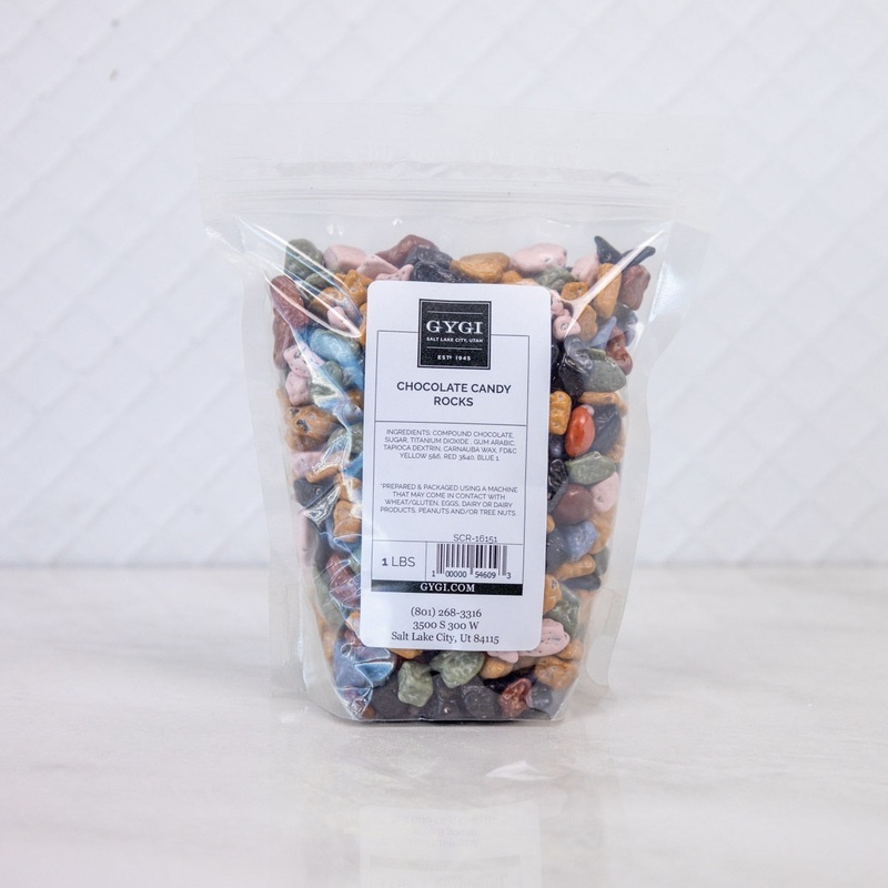 Chocolate Candy Rocks – 1 Lb Bag