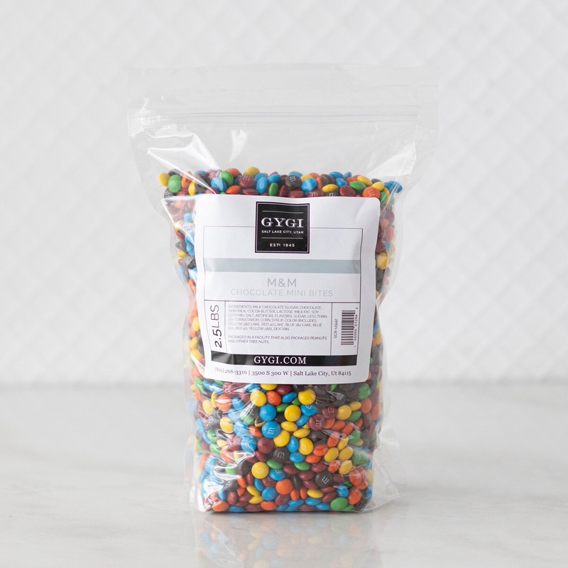 M&M Mini Chocolate Bits – 2.5 Lb Bag