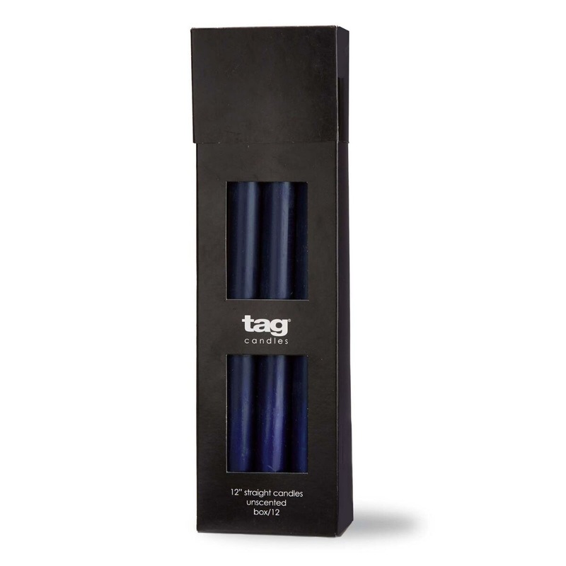 12 Straight Candle – navy