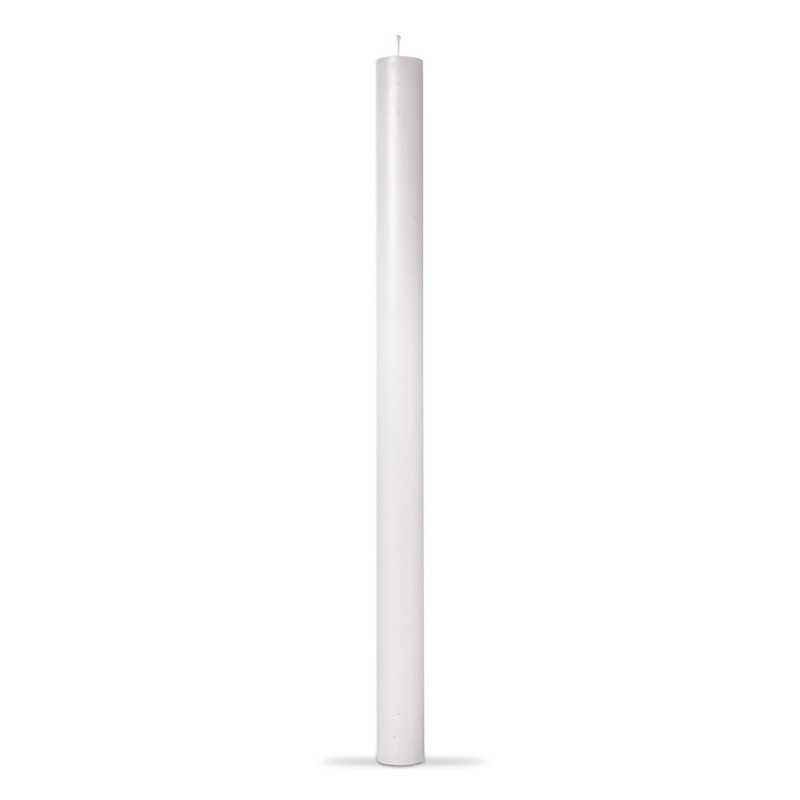 12 Straight White Candle
