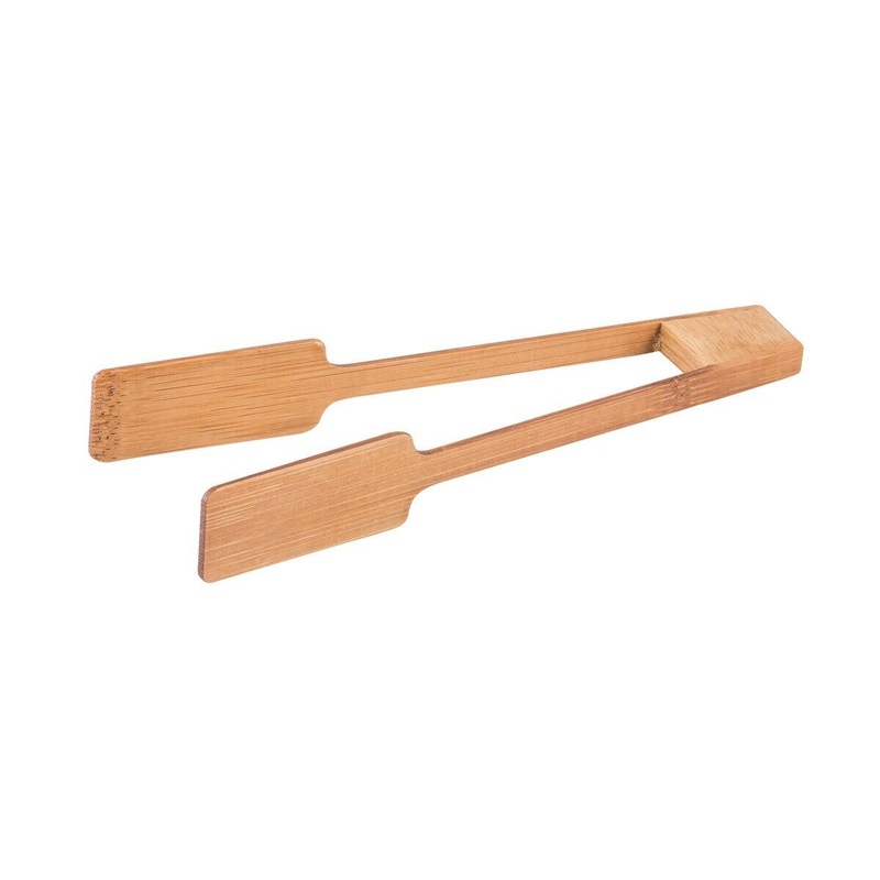 6 Bamboo Tongs