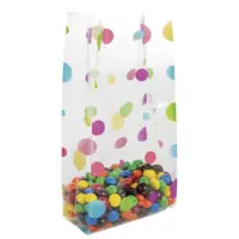 Dotty Spring Cellophane Bag