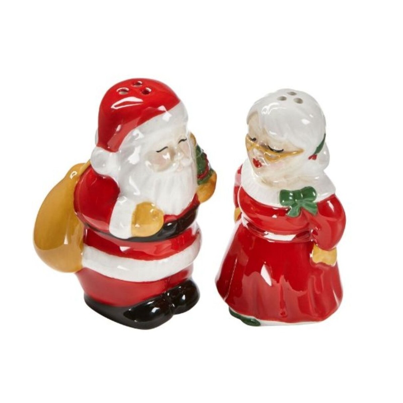 Kissing Claus Salt/Pepper Shaker