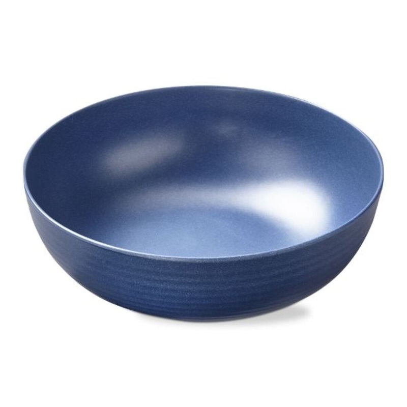 Melamine Blue Denim Bowl