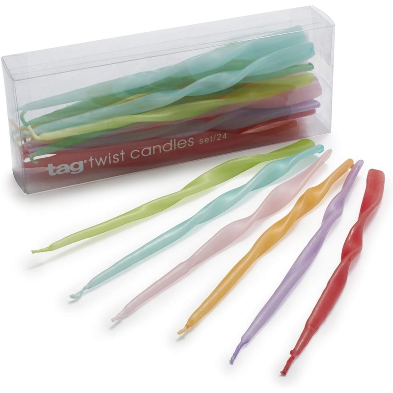 Mini Twisted Taper Candles Set/24