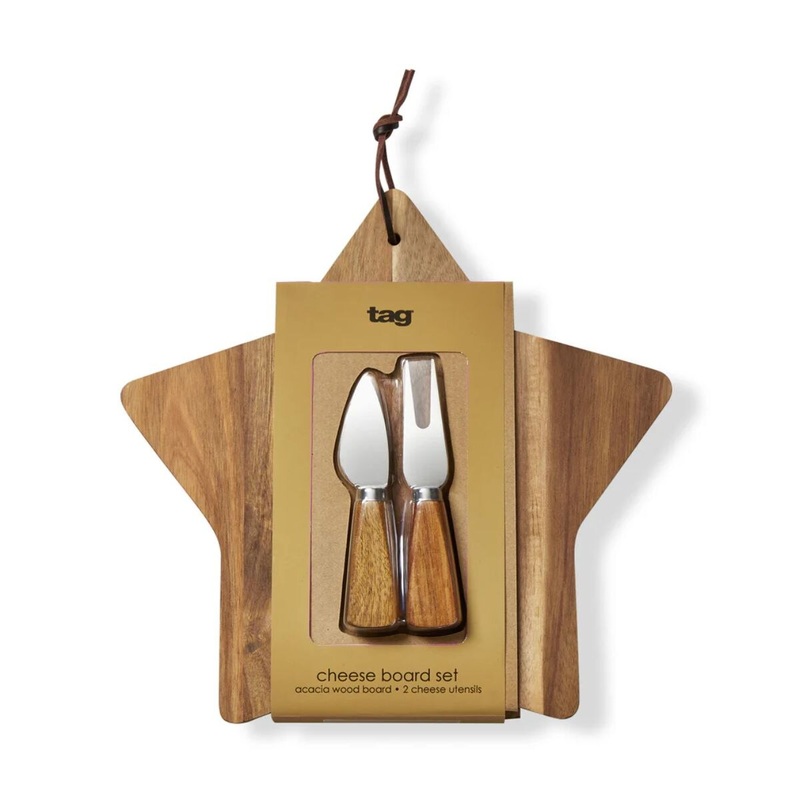 Star Board & Cheese Utensil Set