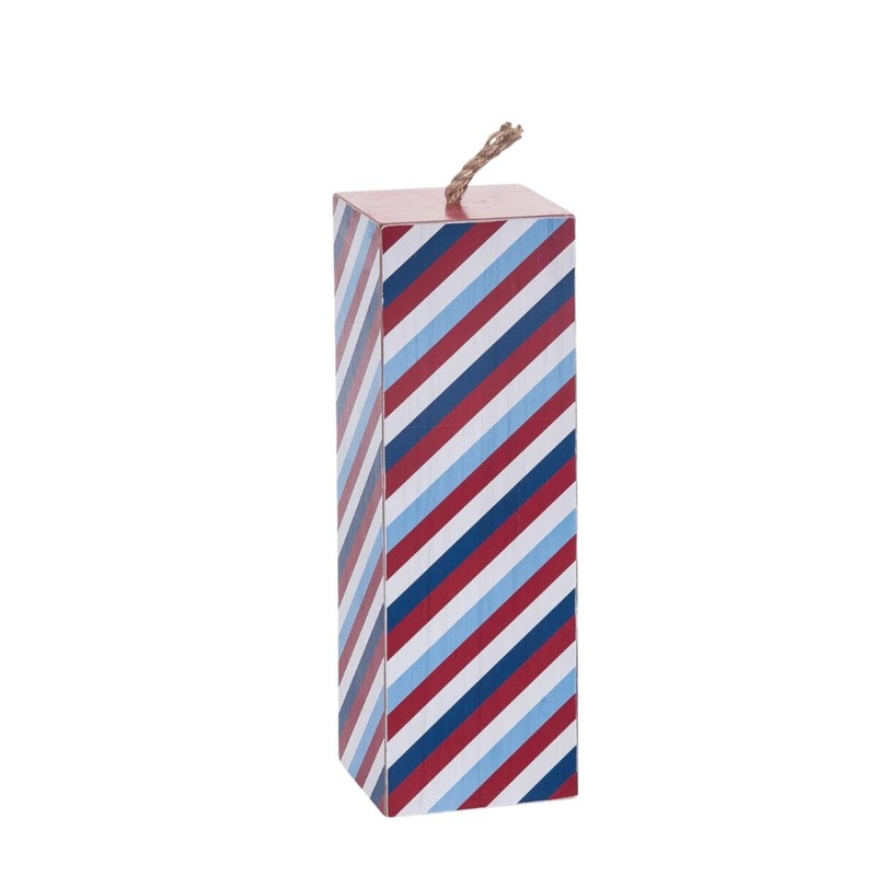 Wooden Firecracker Decor Large