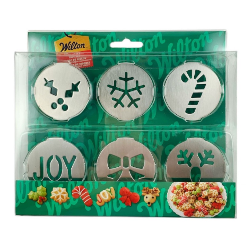 Christmas Cookie Press Disc Set