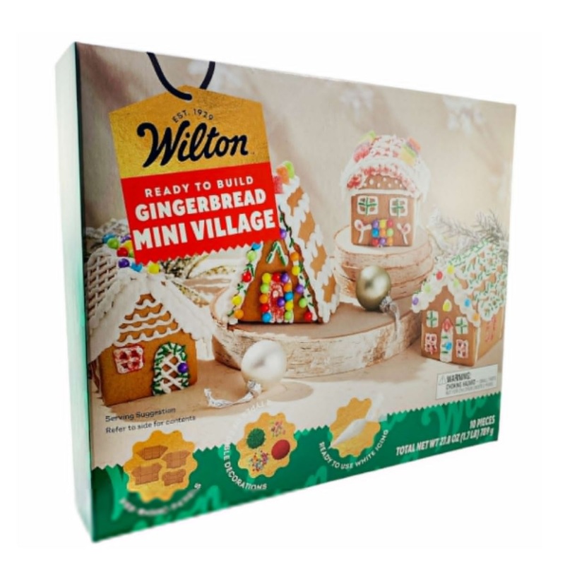Gingerbread Mini Village Kit