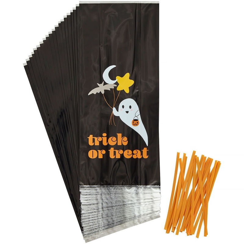 Trick or Treat Halloween Ghost Treat Bags