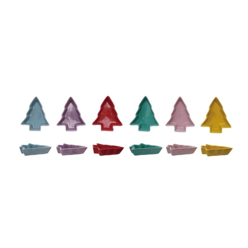 Stoneware Tree Shaped Ramekin