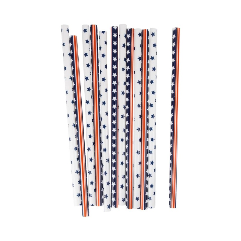 Classic Stars Reusable Straws