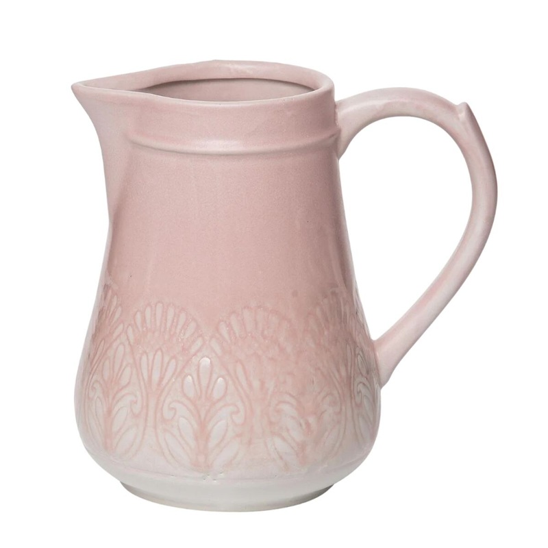 DOL Debossed Lace Pitcher