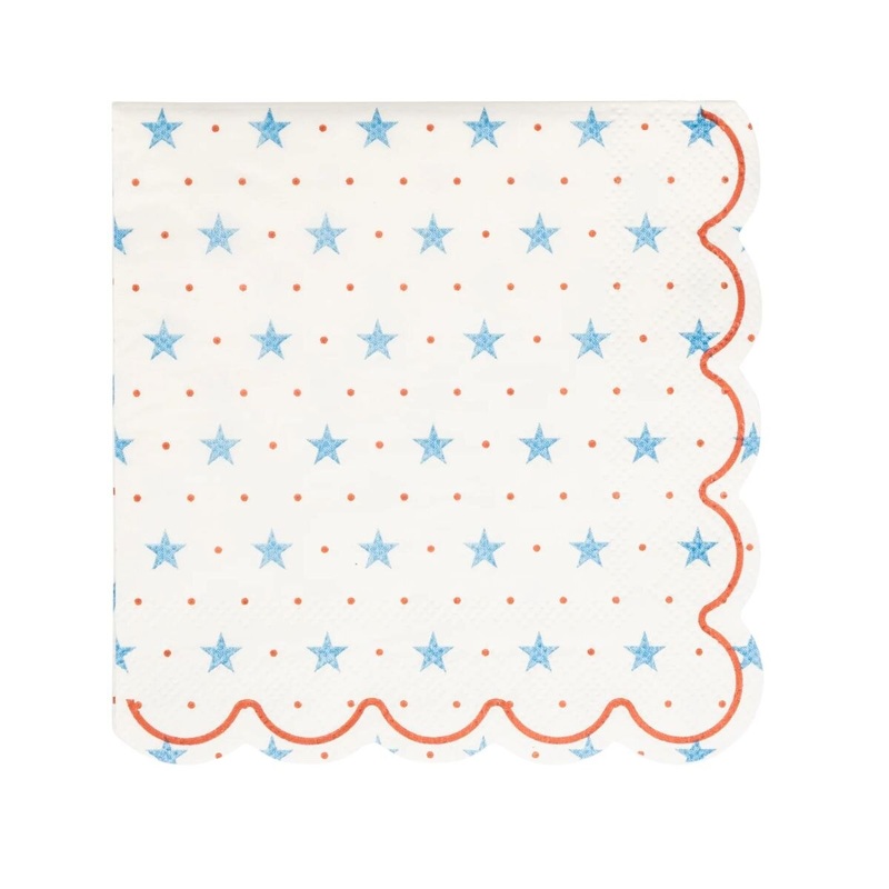 Hamptons Petite Stars Cocktail Paper Napkin