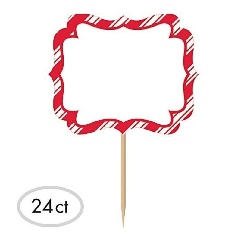 Pick Label Christmas 24/cs (dis)