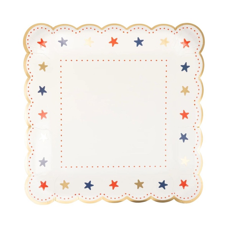 Scallop Star Boarder Plate