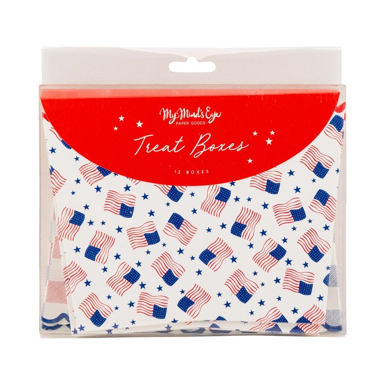 Stars and Stripes Treat Boxes