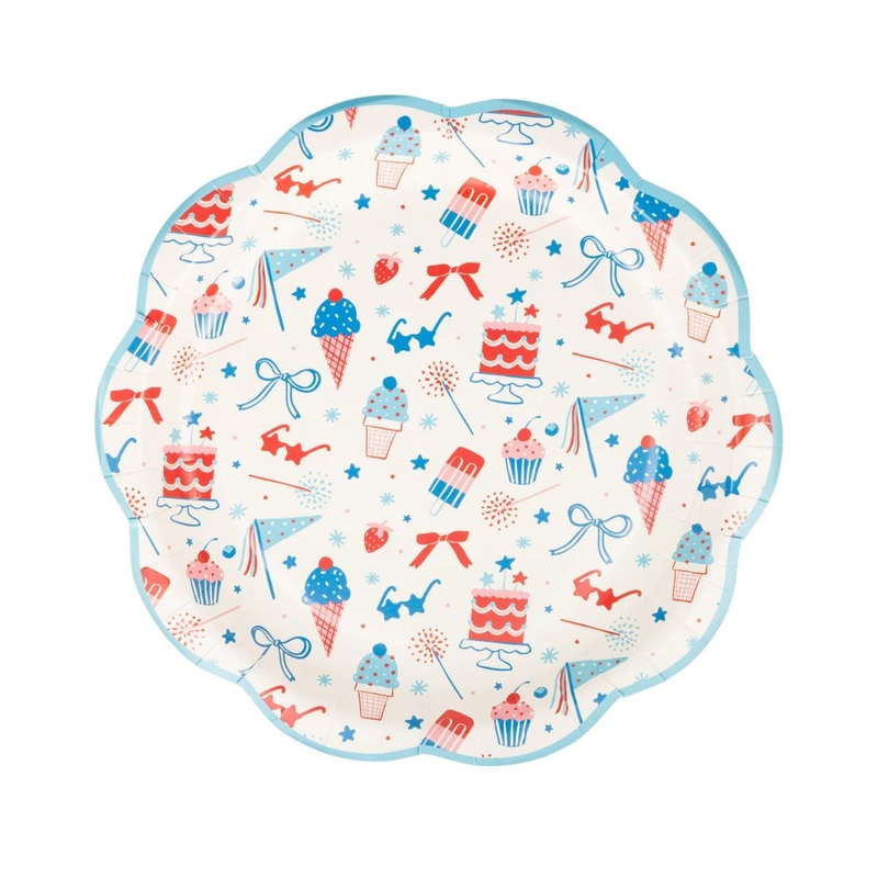 Summer Treats Plate 9in