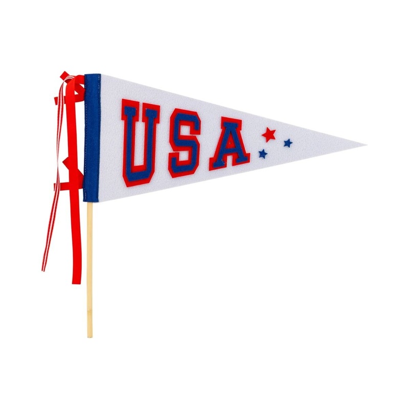 USA Felt Pennant Banner