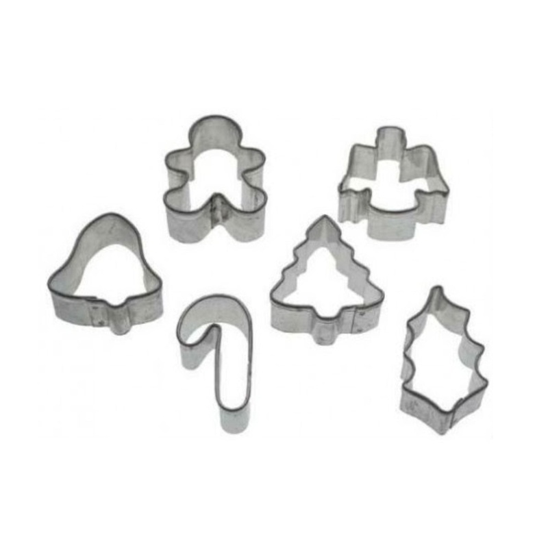 Cookie Cutter Set Holiday Mini 6-Pc