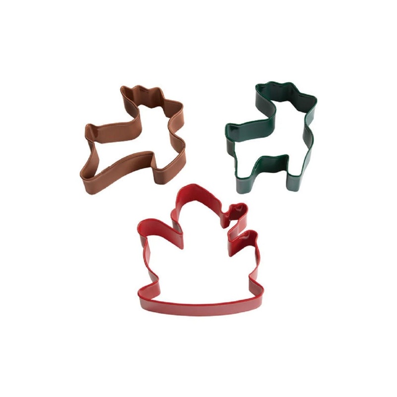 Cookie Cutter Set Santa And Reindeer