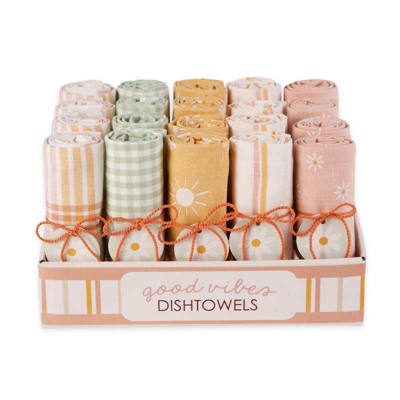 Dish Towel Good Vibes