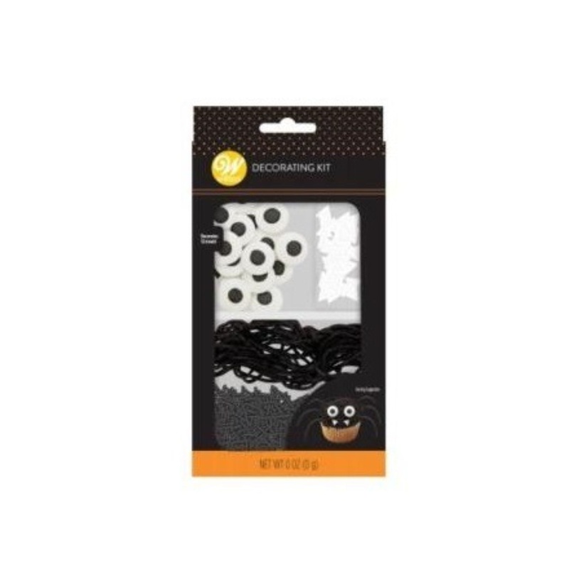 Halloween Dec Kit Spider 12ct