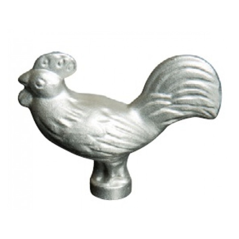 Rooster Knob Nickel
