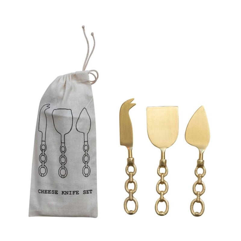 Cheese Servers w/Chain Handles