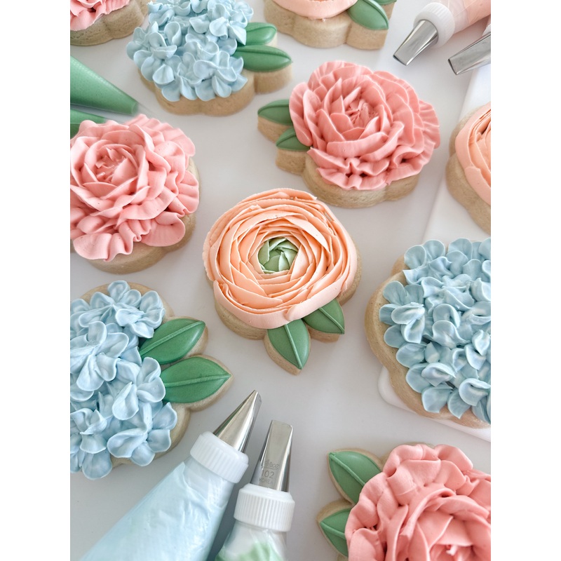 Cooking Class: Floral Sugar Cookie Set with Jannica Mundy Aug 29th at 1 pm