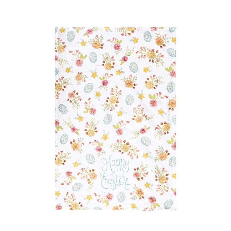 Happy Easter Printed Towel