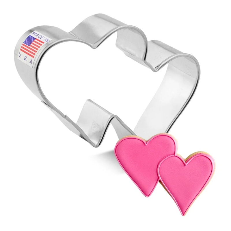 Pair of Hearts Cookie Cutter