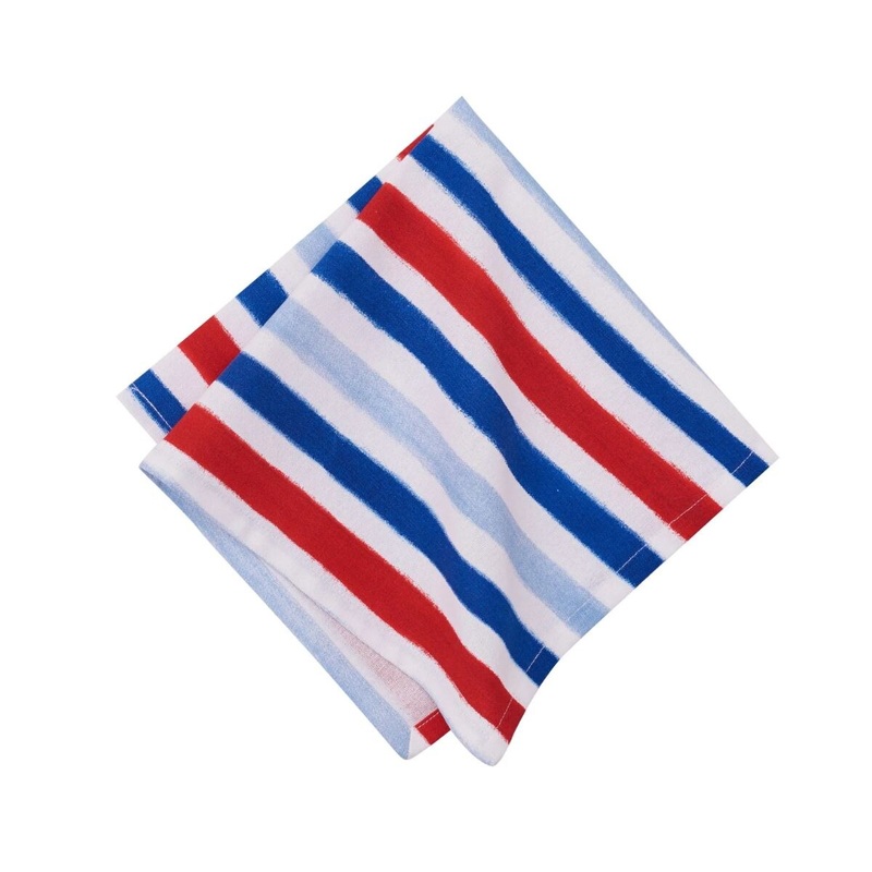 Watercolor Patriotic Napkin