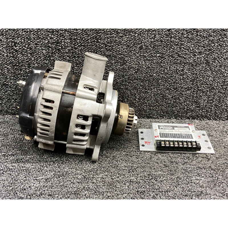 C28-150, R1224B Cont GTSIO-520 Plane Power Alternator with Regulator (12-24V)